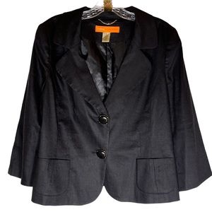 Cynthia Steffe Linen cropped jacket blazer Women’s 14